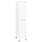 vidaXL Locker Cabinet White 38x40x180 cm Steel