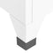 vidaXL Locker Cabinet White 38x40x180 cm Steel