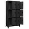 vidaXL Locker Cabinet Anthracite 90x45x180 cm Steel