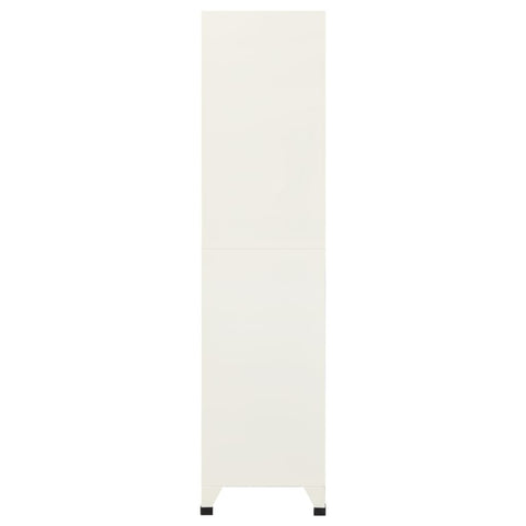 vidaXL Locker Cabinet Grey and Blue 90x45x180 cm Steel