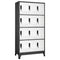 vidaXL Locker Cabinet Anthracite and White 90x45x180 cm Steel