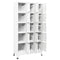 vidaXL Locker Cabinet Light Grey 90x40x180 cm Steel