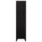 vidaXL Locker Cabinet Black 90x40x180 cm Steel
