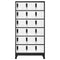 vidaXL Locker Cabinet Anthracite and White 90x40x180 cm Steel