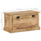 vidaXL Shoe Storage Bench 85x40x45 cm Solid Mango Wood