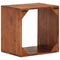 vidaXL Wall Shelf 40x30x40 cm Solid Acacia Wood