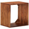 vidaXL Wall Shelf 40x30x40 cm Solid Acacia Wood