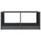 vidaXL Coffee Table Grey 75x50x33.5 cm Solid Pinewood