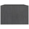 vidaXL Coffee Table Grey 75x50x33.5 cm Solid Pinewood