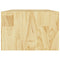 vidaXL Coffee Table 110x50x34 cm Solid Pinewood