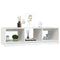 vidaXL Coffee Table White 110x50x34 cm Solid Pinewood