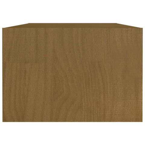 vidaXL Coffee Table Honey Brown 110x50x34 cm Solid Pinewood