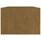vidaXL Coffee Table Honey Brown 110x50x34 cm Solid Pinewood
