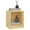 vidaXL Bedside Cabinet 35.5x33.5x41.5 cm Solid Pinewood