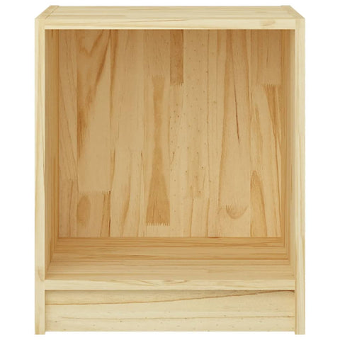 vidaXL Bedside Cabinet 35.5x33.5x41.5 cm Solid Pinewood