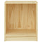 vidaXL Bedside Cabinet 35.5x33.5x41.5 cm Solid Pinewood