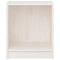 vidaXL Bedside Cabinets 2 pcs White 35.5x33.5x41.5 cm Solid Pinewood