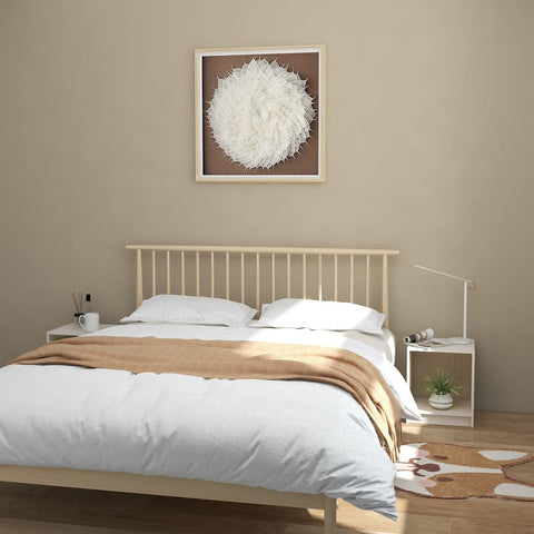 vidaXL Bedside Cabinets 2 pcs White 35.5x33.5x41.5 cm Solid Pinewood