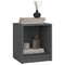 vidaXL Bedside Cabinets 2 pcs Grey 35.5x33.5x41.5 cm Solid Pinewood