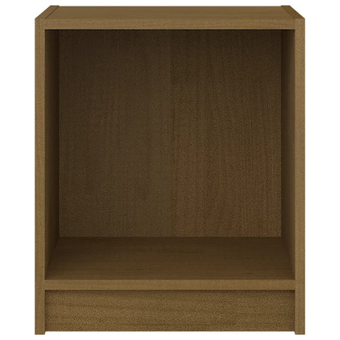vidaXL Bedside Cabinet Honey Brown 35.5x33.5x41.5 cm Solid Pinewood
