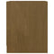 vidaXL Bedside Cabinet Honey Brown 35.5x33.5x41.5 cm Solid Pinewood