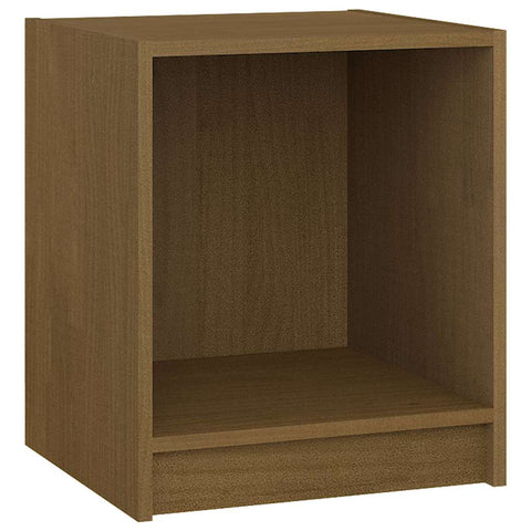vidaXL Bedside Cabinets 2 pcs Honey Brown 35.5x33.5x41.5 cm Solid Pinewood