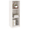vidaXL Book Cabinet/Room Divider White 36x33x110 cm Solid Pinewood