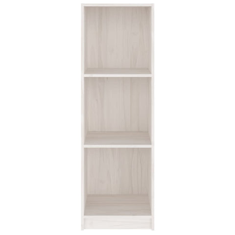 vidaXL Book Cabinet/Room Divider White 36x33x110 cm Solid Pinewood