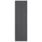 vidaXL Book Cabinet/Room Divider Grey 36x33x110 cm Solid Pinewood
