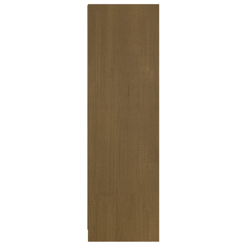 vidaXL Book Cabinet/Room Divider Honey Brown Solid Pinewood