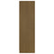 vidaXL Book Cabinet/Room Divider Honey Brown Solid Pinewood