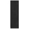 vidaXL Book Cabinet/Room Divider Black 36x33x110 cm Solid Pinewood