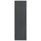 vidaXL Book Cabinet Grey 70x33x110 cm Solid Pinewood