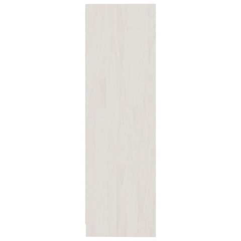vidaXL Book Cabinet/Room Divider White 104x33.5x110 cm Solid Pinewood