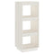 vidaXL Book Cabinet/Room Divider White 40x35x103 cm Solid Pinewood