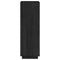 vidaXL Book Cabinet/Room Divider Black 40x35x103 cm Solid Pinewood