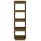 vidaXL Book Cabinet/Room Divider Honey Brown 40x35x135 cm Solid Pinewood