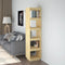 vidaXL Book Cabinet/Room Divider 40x35x167 cm Solid Pinewood
