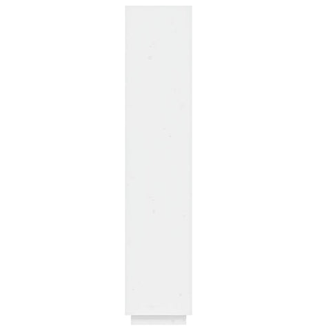vidaXL Book Cabinet/Room Divider White 40x35x167 cm Solid Wood Pine