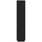 vidaXL Book Cabinet/Room Divider Black 40x35x167 cm Solid Wood Pine