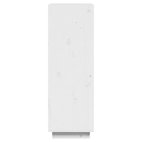 vidaXL Book Cabinet/Room Divider White 60x35x103 cm Solid Wood Pine