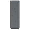 vidaXL Book Cabinet/Room Divider Grey 60x35x103 cm Solid Wood Pine