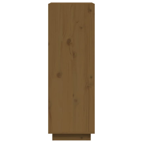 vidaXL Book Cabinet/Room Divider Honey Brown 60x35x103 cm Solid Wood Pine