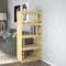 vidaXL Book Cabinet/Room Divider 60x35x135 cm Solid Pinewood