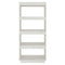 vidaXL Book Cabinet/Room Divider White 60x35x135 cm Solid Pinewood