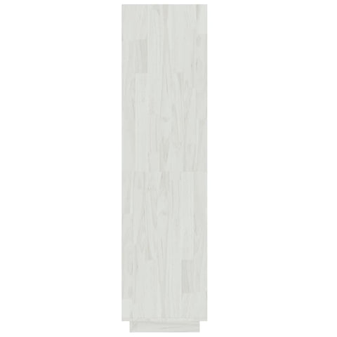 vidaXL Book Cabinet/Room Divider White 60x35x135 cm Solid Pinewood