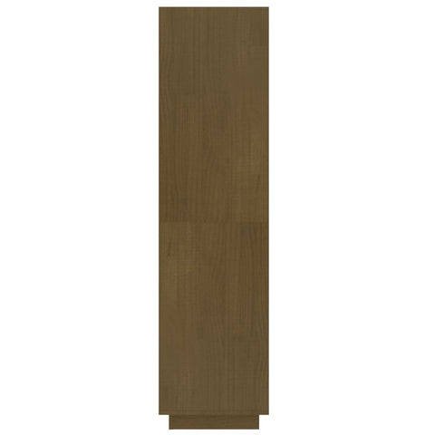 vidaXL Book Cabinet/Room Divider Honey Brown 60x35x135 cm Solid Pinewood