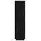 vidaXL Book Cabinet/Room Divider Black 60x35x135 cm Solid Pinewood