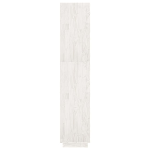 vidaXL Book Cabinet/Room Divider White 60x35x167 cm Solid Pinewood