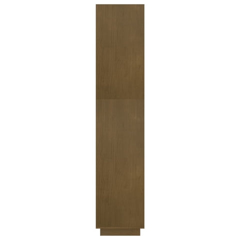 vidaXL Book Cabinet/Room Divider Honey Brown 60x35x167 cm Solid Pinewood